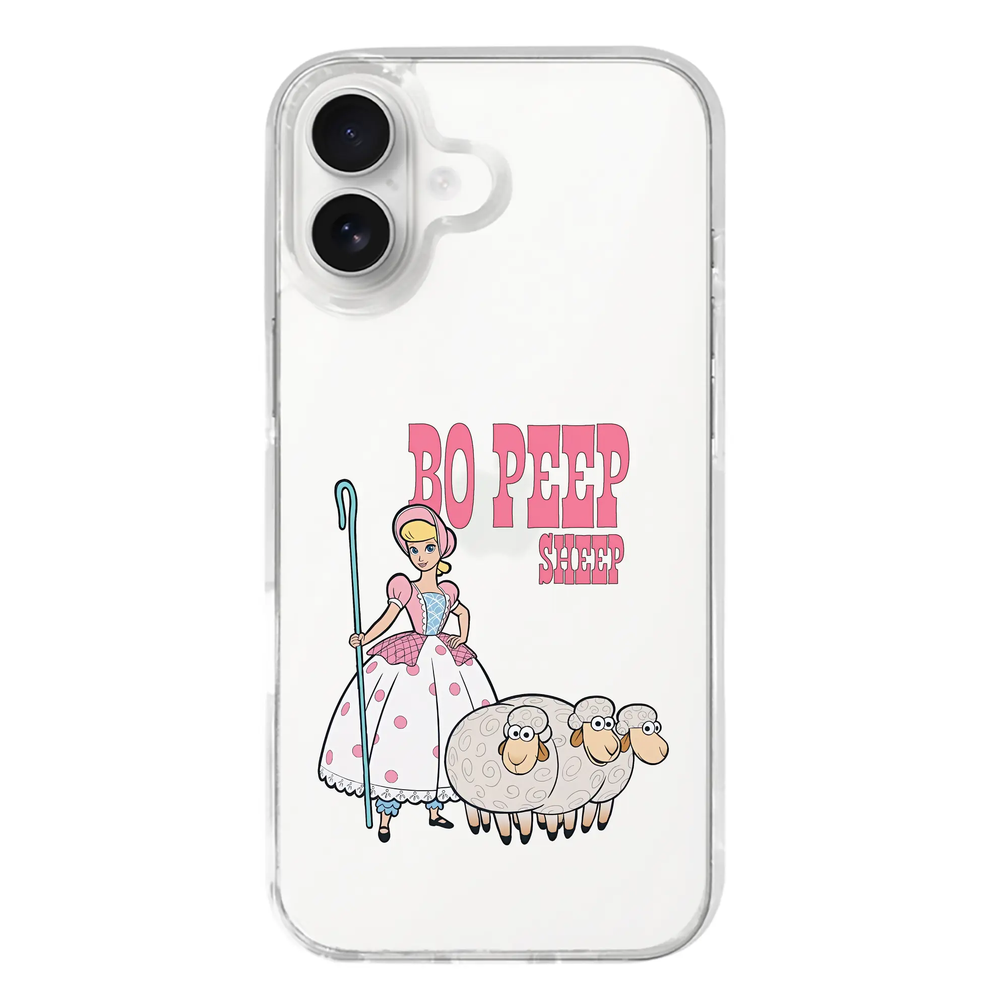 トイ・ストーリー グッズ ボー・ピープ - iPhone 17シリーズ 透明スマホケース – 薄型・耐衝撃・精密フィット保護カバー